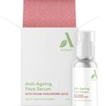 Amazon Aware Anti-Ageing Face Serum with Hyaluronic Acid, Organic Aloe Vera, 40ml