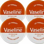 Vaseline Lip Therapy with Cocoa Butter Petroleum Jelly 20g (4 PACK)