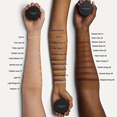 bareMinerals ORIGINAL FOUNDATION SPF15 MEDIUM BEIGE 12 8G, (Pack of 1)