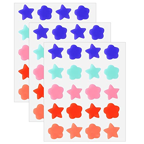 Fuyamp 60 Pcs Pimple Patches Star Spot Patches, Acne Spot Patch Acne Stickers for Skin Treatment, Moisturizing, Blemish Spot, Ideal Fast Healing