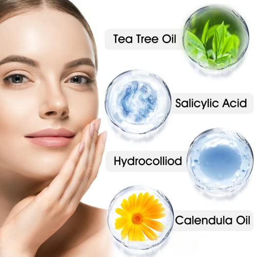 Hydrocolloid Acne Patch(20 Patches), Large Pimple Patch Spot Control Cover, Extra Larger Acne Patch for Covering Large Breakouts, Spot Patch, Pim