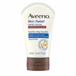 Aveeno Skin Relief Intense Moisture Hand Cream with Soothing Prebiotic Oat for Dry Skin, Sensitive Skin Cream Softens & Smooths Hands & Lasts Thr