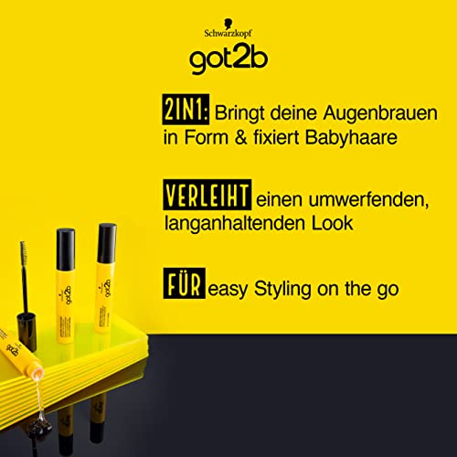 GOT2B 2-in-1 Styling Gel Glue 4 Brows & Edges 2-in-1 16 ml
