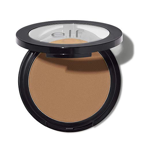 e.l.f. Primer-infused Bronzer (Long-Wear/Matte/Bold/Lightweight/Blends Easily/Contours Cheeks/All-Day Wear), Forever Sunkissed, 1 count