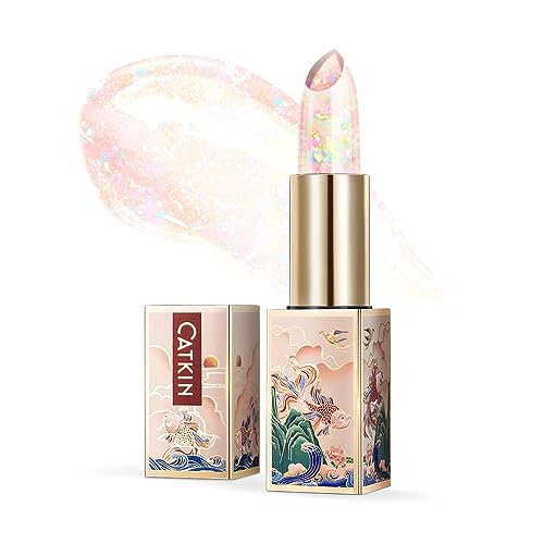 CATKIN Moonlight Lip Balms for Lip Skin Care Treatment, 100% Natural with Vitamin E for 6h Moisture Color Change, 3.3g(C01)