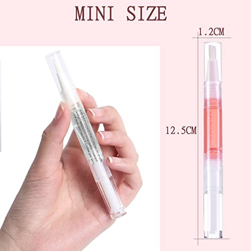 Cuticle Oil Pen for Nail Care,8PCS Nail Oil Pen with Natural Ingredients Revitalize Pen Gel Manicure Pedicure nail art Treatment (Mix)