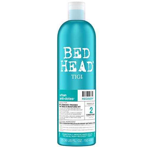 Bed Head by TIGI - Urban Antidotes Recovery Moisturising Conditioner - Ideal for Dry Damaged Hair - 750 ml