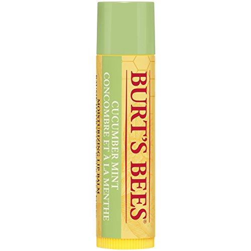 Burt's Bees Lip Balm Beeswax, Moisturising Lip Balm With Vitamin E & Peppermint Oil, 100% Natural Origin, 4.25g