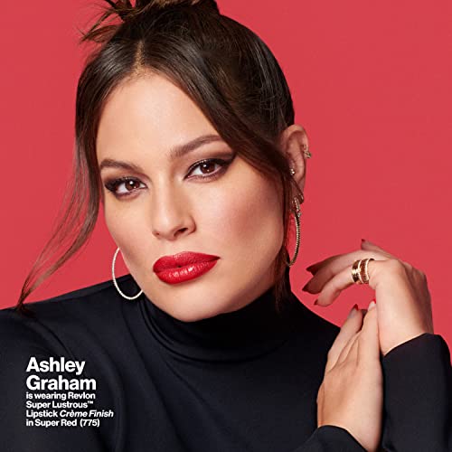 Revlon Super Lustrous Lipstick, High Impact Lipcolour with Moisturising Creamy Formula, Infused with Vitamin E and Avocado Oil in Pink Pearl, Sky