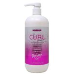 The Curl Company Supersize Sulphate-Free Shampoo (1 litre) - Be kind to your curls and scalp with this non-stripping, Sulphate-Free Shampoo, Infu