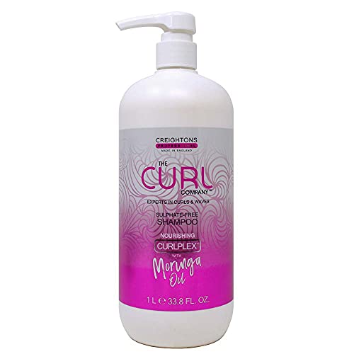 The Curl Company Supersize Sulphate-Free Shampoo (1 litre) - Be kind to your curls and scalp with this non-stripping, Sulphate-Free Shampoo, Infu