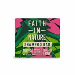 Faith In Nature Natural Dragon Fruit Shampoo Bar, Revitalising, Vegan and Cruelty Free, No SLS or Parabens, For Normal to Dry Hair, 85 g