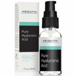 Pure Hyaluronic Acid Serum for Face, Hydrating Serum for Wrinkles, Dry Dull Skin & Dark Spot, Anti Aging Face Serum for Women & Men, Hyaluronic A