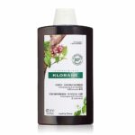 Klorane Strengthening Quinine and Organic Edelweiss Shampoo – Tired Hair, Hair Loss – Sulphate-Free, Vegan* Formula – 1x 400ml Bottle