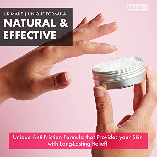 Glamza Chub Rub Anti Chafing Cream Smooth Skin Full Body Solution Sports Running Hands Feet Care 50g