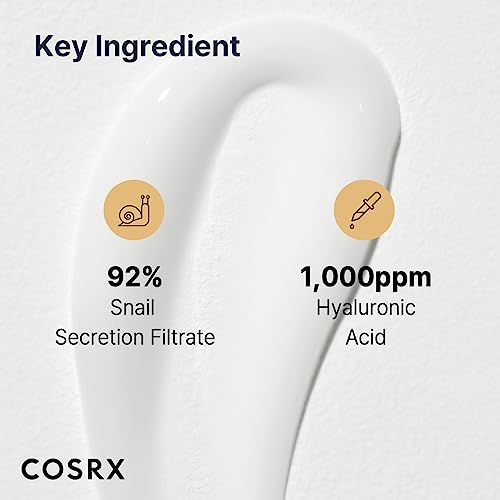 COSRX Advanced Snail 92 All in one Cream, 3.53 oz/100g | Moisturizing Snail Mucin Secretion Filtrate 92% | Facial Moisturiser, Long Lasting, Deep