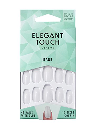 Elegant Touch Bare Nails Coffin