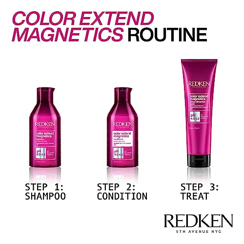 REDKEN Conditioner, For Coloured Hair, Enhances Shine, Color Extend Magnetics, 300 ml