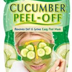 7th Heaven Cucumber Easy Peel-Off Face Mask with Juiced Lime and Pressed Jasmine to Remove Dirt and Grime - Ideal for Oily, Normal and Combinatio