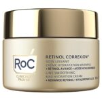 RoC - Retinol Correxion Line Smoothing Max Daily Hydration - Intensive Anti-Wrinkle and Anti-Aging Face Moisturiser - with Hyaluronic Acid - 50 m