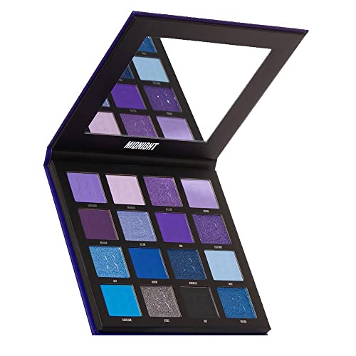 BEAUTY BAY Neutral 16 Piece Colour Eyeshadow Palette Gift Set - Make up Beauty Products - Vegan Gifts for Women - PETA Certified Cruelty Free - M