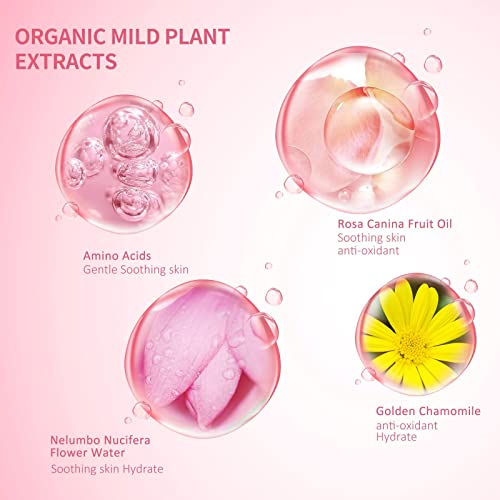 Lash Shampoo For Lash Extensions, Lash Extension Cleanser 60ML+2 Brushes+ Rinse Bottle, Paraben & Sulfate Free, Lash Wash and Cleaner For Daily U