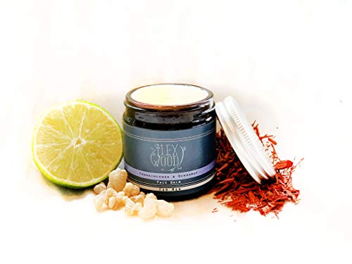 Frankincense and Bergamot Face Balm - 100% Natural, Vegan, Moisturising, Anti Ageing, Wrinkle and Line Reducing Ingredients, Cruelty Free, Palm O