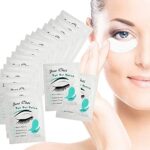 Eye Gel Pads, 50 Pairs of Eyelash Lash Extension Lint Free Under Eye Gel Pads Eye Patches For Pro Salon and Individual Eyelash Extension, Facials