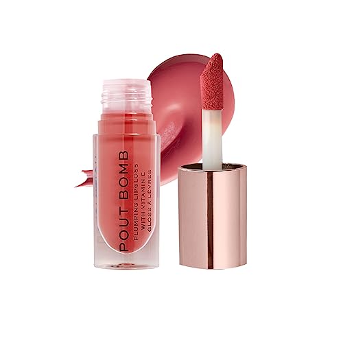Revolution Pout Bomb Plumping Gloss Glaze Clear