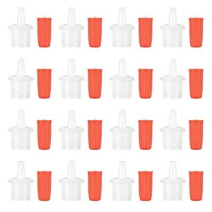 140 PCS Eyelash Glue Replacement Eyelash Glue Bottle Nozzle Caps Lash Glue Bottle Plug Glue Mouth Tips Glue Bottle Pins Blocking Needle for Home