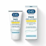 E45 SPF Face Moisturiser - Hydrating Face SPF Moisturiser Formulated with UV Sun Filters UVA/UVB - E45 Face Cream with SPF 30 for Dry Skin, Sensi