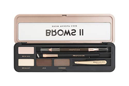 Profusion Cosmetics Eyebrow Pro Makeup Case Brows II - Medium Dark