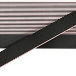 BANSHAN 12 PCs Professional Nail Files Double Sided Emery Boards 100/180 Grit, Fingernail Files for Natural/False Nails, Nail Styling Set for Hom