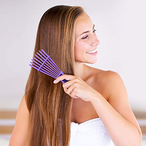 Hair Brush,Detangle Hair Brush, Detangler Brush for Women Men Adults Kids Afro American Type 3a-4c, Detangling Nylon Bristle Brush for Kinky Curl