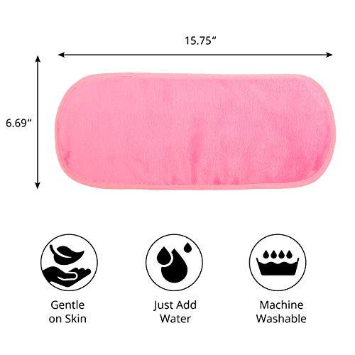 Reusable Makeup Remover Cloth Microfiber Facial Cleaning Wipes Makeup Eraser Towels Face Washcloth Suitable for Sensitive Skin, Remove Makeup Ins