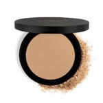 WUNDERBROW GO BEYOND FOUNDATION Makeup Pressed Powder Natural Cream Finish, Light Medium