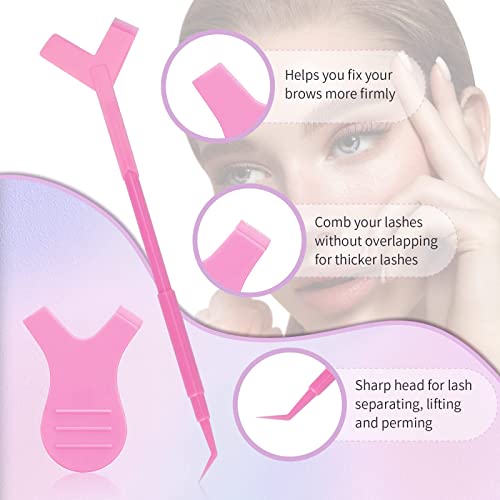 Libeauty Lash Lift and Brow Lamination 2 in 1 Kit, Eyelash Perm Sachet Disposable Professional Quality Quick Lash Lifting, Semi-Permanent Curling