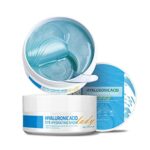 Under Eye Mask,Hyaluronic Acid Under Eye Patches Collagen Moisturizing Eye Masks Skincare for Puffy Eyes, Dark Circles Hydrating Anti-aging, Revi