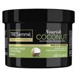 TRESemmé Nourish Coconut Hydrating Mask rinse-out hair treatment with Coconut Oil & Aloe Vera for smooth, shiny, healthy-looking hair 440 ml