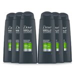 Dove Men+Care Fresh Clean 2 in 1 cleansing shampoo with caffeine and menthol Fortifying Shampoo and Conditioner for deeply cleansed, revitalised
