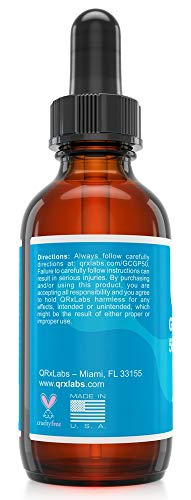 QRxLabs Glycolic Acid 50% Gel Peel With Chamomile And Green Tea Extracts - Professional Grade Chemical Face Peel For Acne Scars, Collagen Boost,