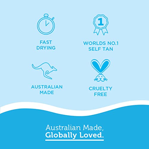 Bondi Sands 1-Hour Express Self Tanning Foam | Lightweight, Fragrance-Free Formula Quickly Provides a Natural, Flawless Bronzed Glow, Vegan + Cru