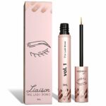 Liaison Lash Bond Eyelash Growth Serum - Natural Peptide Lash Boost & Enhancer for Longer, Fuller, & Thicker Lashes - Vegan, Cruelty Free, Parabe