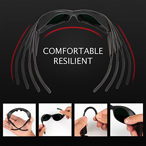 Dubofu Red Light Therapy Glasses, Tanning Glasses for Eye Protection