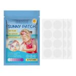 Sunscreen Patch For Face,UV Stickers For Sunscreen,24 Pack Sweatproof Sunscreen Stickers Reapply | Body Kids UV Detection, Sunscreen Dots UV Stic