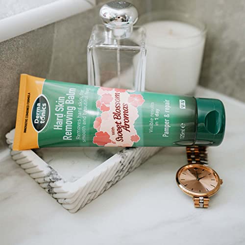 Dermatonics Hard Skin Removing Balm | Suitable For Diabetics | With Sweet Blossom Aromas | Contains Moisturising Shea Butter and Hydrating Swedis