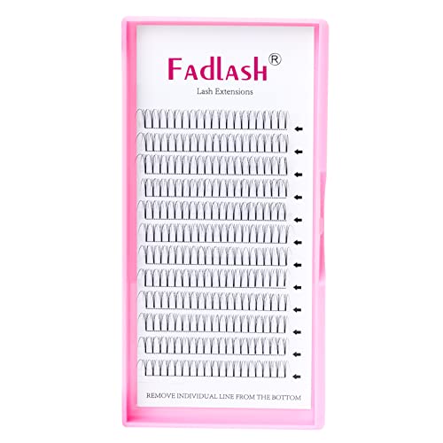 Russian Lashes 14D 0.07 Thickness D Curl 8-14mm Mix Tray Russian Lashes Premade Russian Volume Lashes Pre Made Fan Lashes Volume Lashes Pre Made