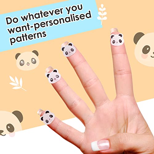 AUSLKA Panda Pimple Patches - 120 Patches, Hydrocolloid Spot Dots - Blemishes Patch - Pimple Stickers,Patches To Cover Facial Blemishes