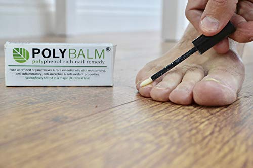 Polybalm Topical Nail Application | Scientifically Tested and Proven | Only Pure Plant Based Ingredients | Made by a Trusted UK Company | Nail He