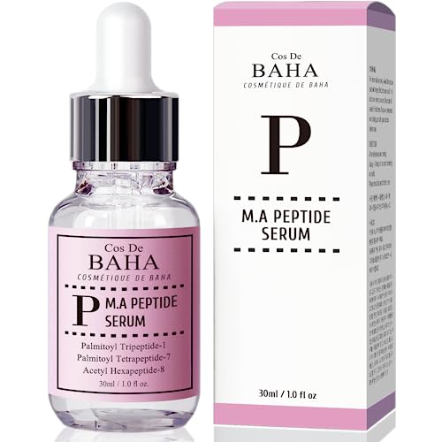 Cos De BAHA Peptide Serum 30ml w Matrixyl 3000 & Argireline - Korean Skin Care for Anti Wrinkles